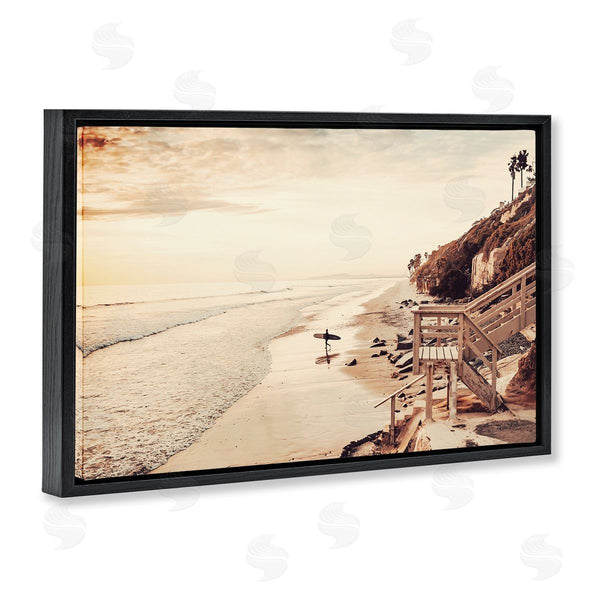 Stupell Industries Sisi And Seb | Sunset & Surf Landscape Wall Art