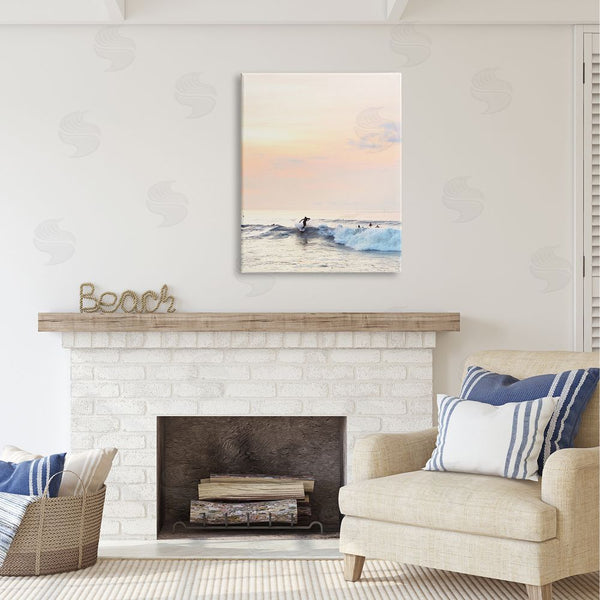 Stupell Industries Sisi And Seb | Sunset Surfer Photography Wall Art