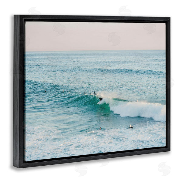 Stupell Industries Sisi And Seb | Surfers Riding Waves Wall Art
