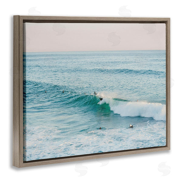 Stupell Industries Sisi And Seb | Surfers Riding Waves Wall Art