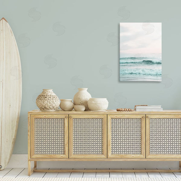 Stupell Industries Sisi And Seb | Teal Sea Tide Wall Art