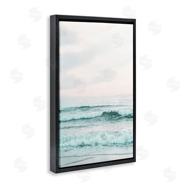 Stupell Industries Sisi And Seb | Teal Sea Tide Wall Art