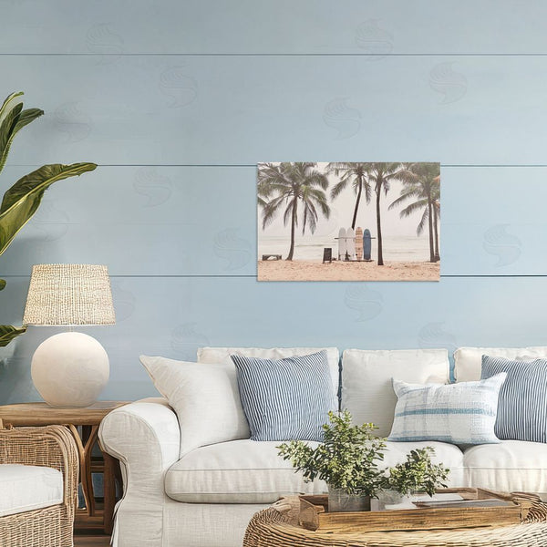 Stupell Industries Sisi And Seb | The Boards Surfer's Beach Wall Art