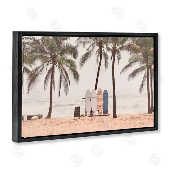 Stupell Industries Sisi And Seb | The Boards Surfer's Beach Wall Art