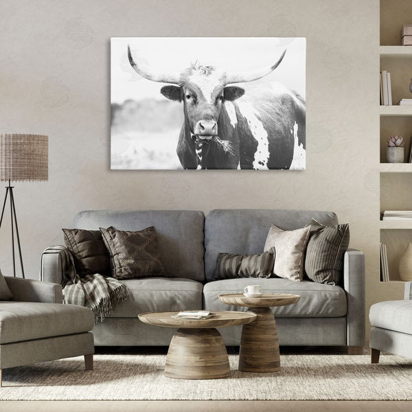 Stupell Industries Sisi And Seb | Two Tone Longhorn Portrait Wall Art
