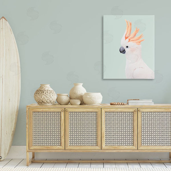 Stupell Industries Sisi And Seb | White Cockatoo Portrait Wall Art