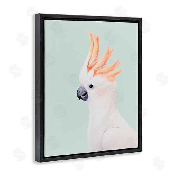 Stupell Industries Sisi And Seb | White Cockatoo Portrait Wall Art