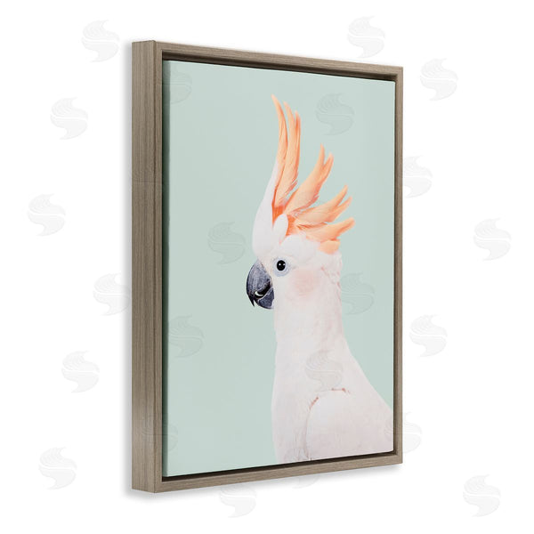 Stupell Industries Sisi And Seb | White Cockatoo Portrait Wall Art