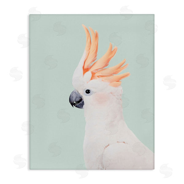 stupell industries Sisi and Seb | White Cockatoo Portrait Wall Art