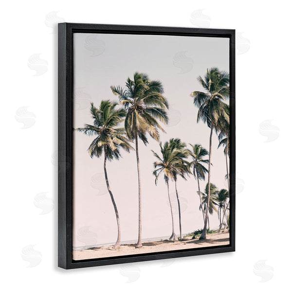 Stupell Industries Sisi And Seb | Windblown Palm Trees Wall Art