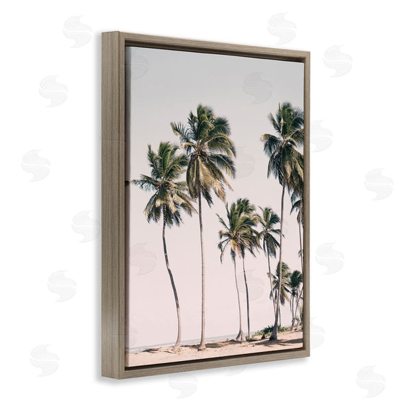 Stupell Industries Sisi And Seb | Windblown Palm Trees Wall Art