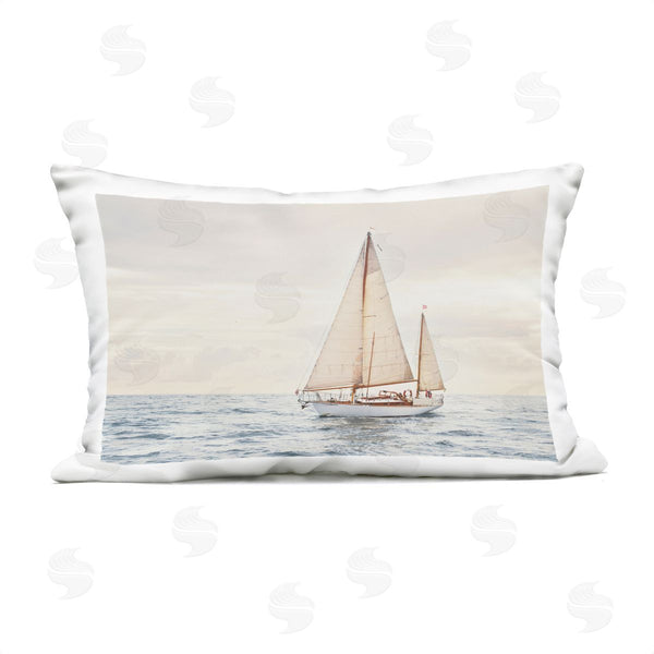 Stupell Industries Sisi And Seb | Yacht's Voyage Adventure Printed Throw Pillow