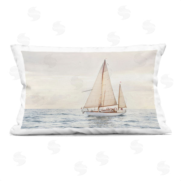stupell industries Sisi and Seb | Yacht's Voyage Adventure Printed Throw Pillow