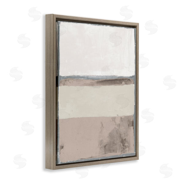 Stupell Industries Smith Haynes | Grey Blocked Abstraction Industrial Muddy Earth Tones Wall Art