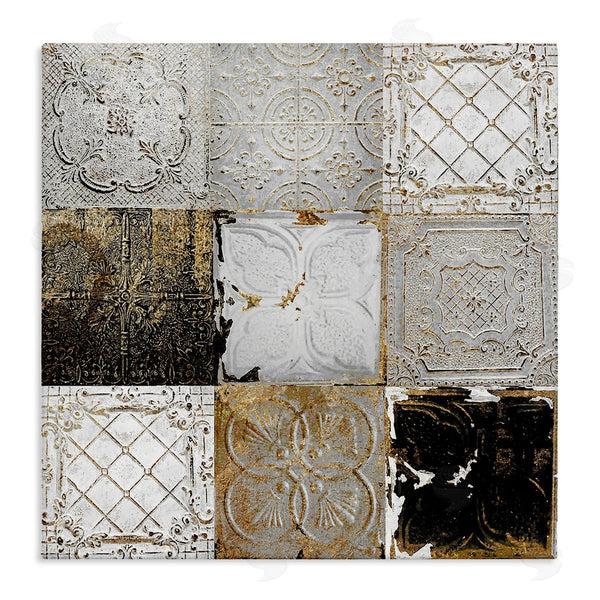stupell industries Sophie 6 | Antique Ceiling Tile Collage