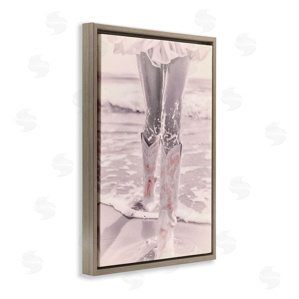 Stupell Industries Sophie 6 | Cowgirl In The Sand Pink