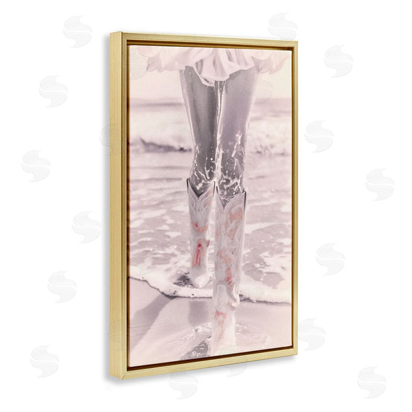 Stupell Industries Sophie 6 | Cowgirl In The Sand Pink