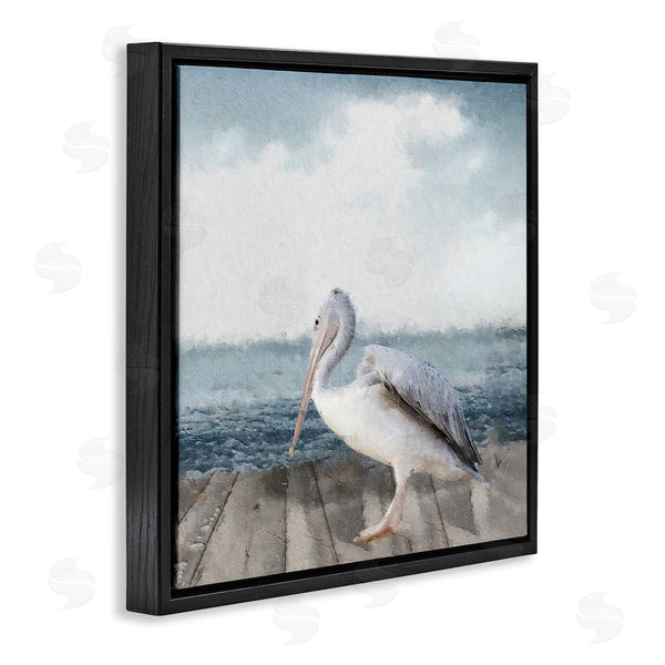 Stupell Industries Sophie 6 | Expressionist Pelican On Dock