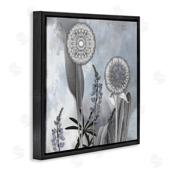 Stupell Industries Sophie 6 | Grey Toned Dandelion Sky