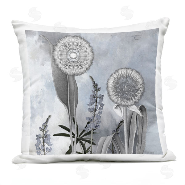 Stupell Industries Sophie 6 | Grey Toned Dandelion Sky Printed Throw Pillow