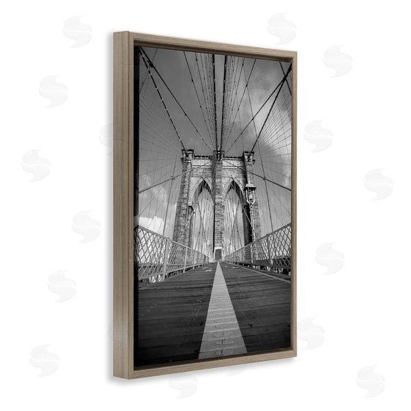 Stupell Industries Sophie 6 | Intertwining Industrial Bridge