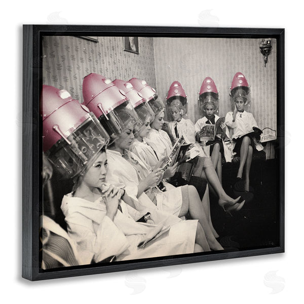 Stupell Industries Sophie 6 | Vintage Pink Hair Dryers