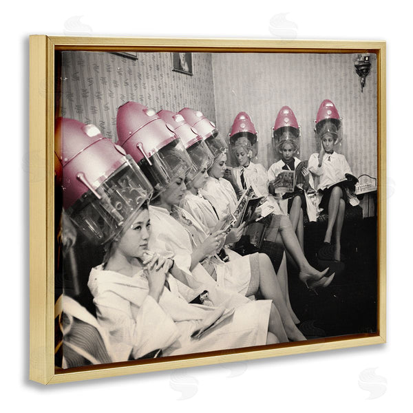 Stupell Industries Sophie 6 | Vintage Pink Hair Dryers