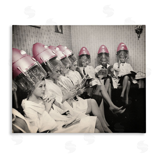 stupell industries Sophie 6 | Vintage Pink Hair Dryers