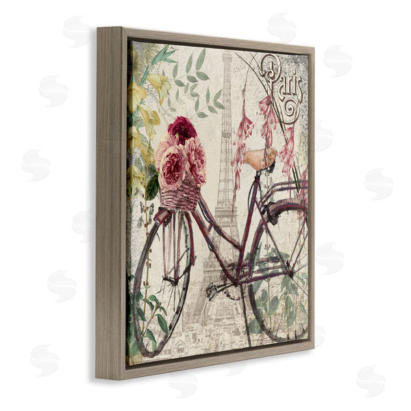 Stupell Industries Sophie 6 | Vintage Riding Through Paris