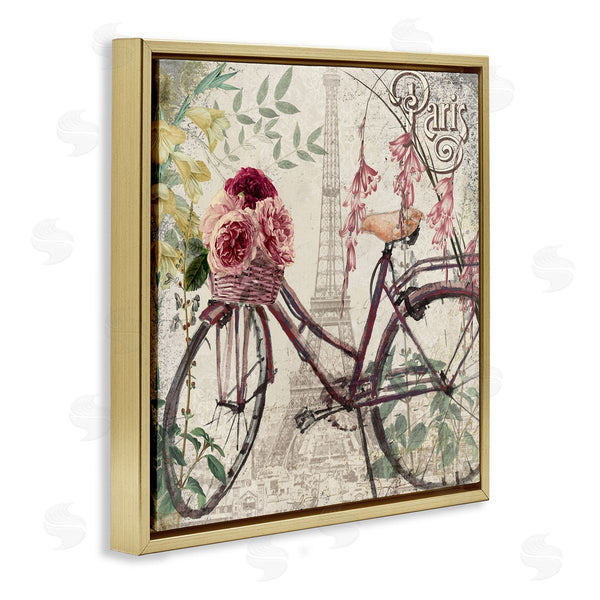 Stupell Industries Sophie 6 | Vintage Riding Through Paris