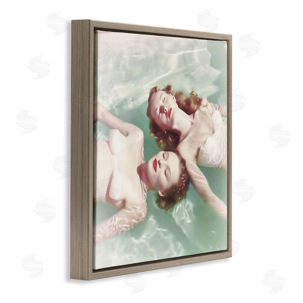 Stupell Industries Sophie 6 | Vintage Summer Pool Girls