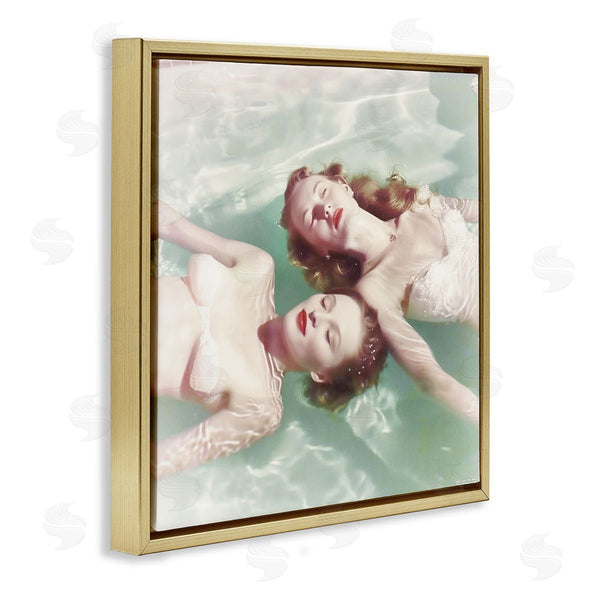 Stupell Industries Sophie 6 | Vintage Summer Pool Girls