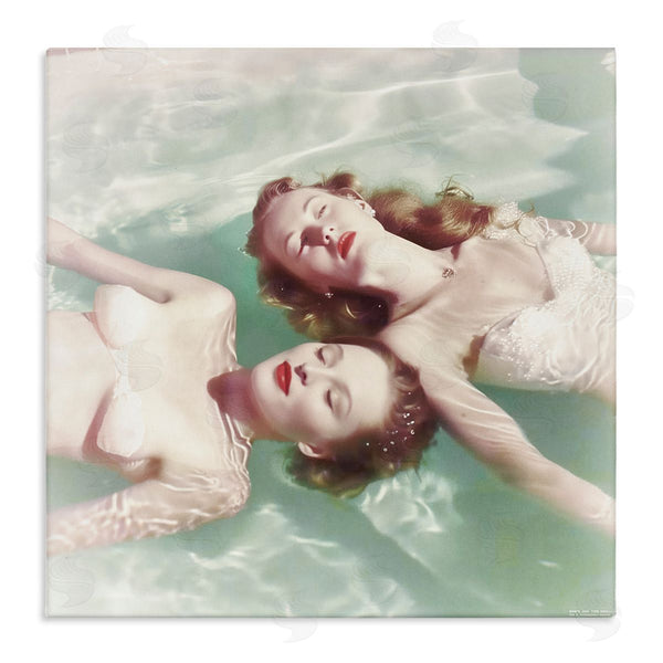 stupell industries Sophie 6 | Vintage Summer Pool Girls