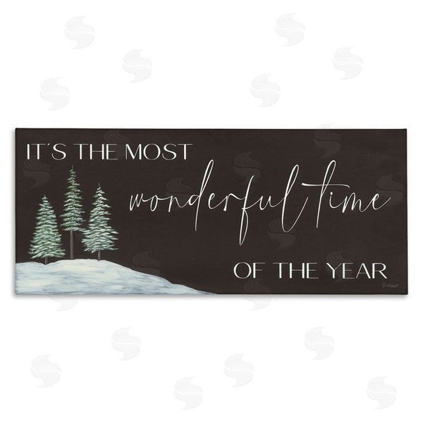 stupell industries Soulspeak & Sawdust | Most Wonderful Time Holiday Phrase Wall Art