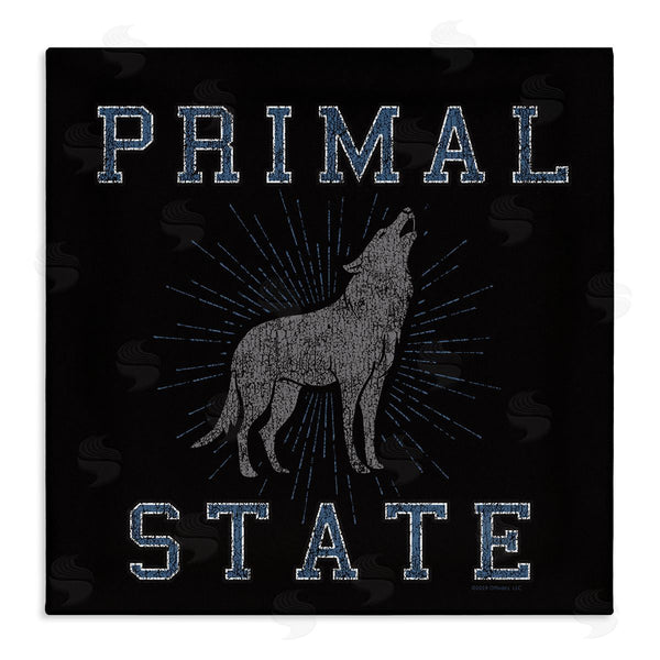 stupell industries Spirit Animals/Life Is High | Primal Wolf State Wall Art