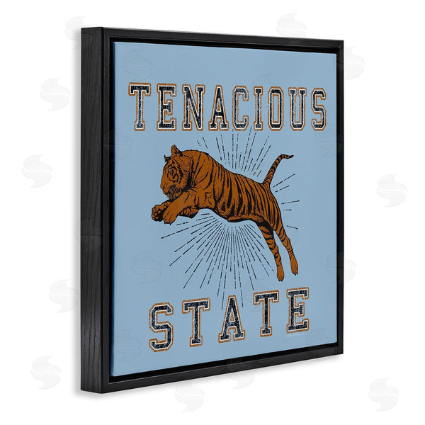 Stupell Industries Spirit Animals/Life Is High | Tenacious Tiger State Wall Art