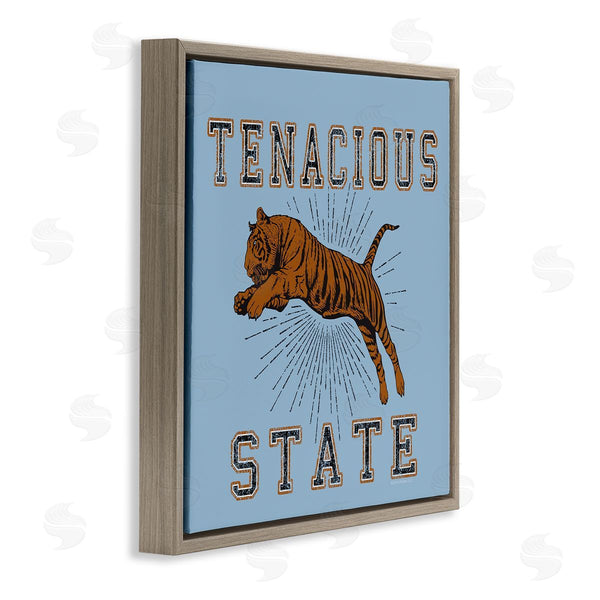 Stupell Industries Spirit Animals/Life Is High | Tenacious Tiger State Wall Art