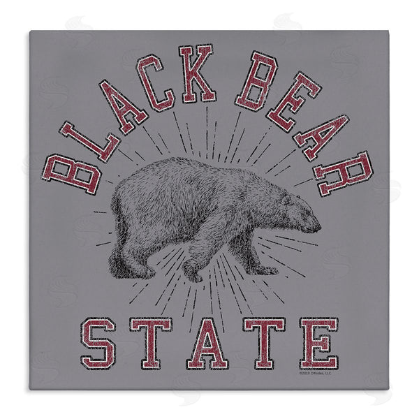 stupell industries Spirit Animals/Life Is High | Vintage Black Bear State Wall Art