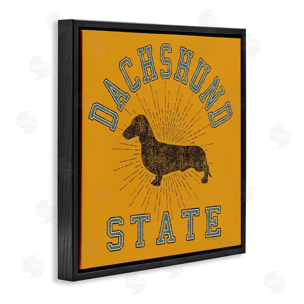 Stupell Industries Spirit Animals/Life Is High | Vintage Dachshund State Wall Art