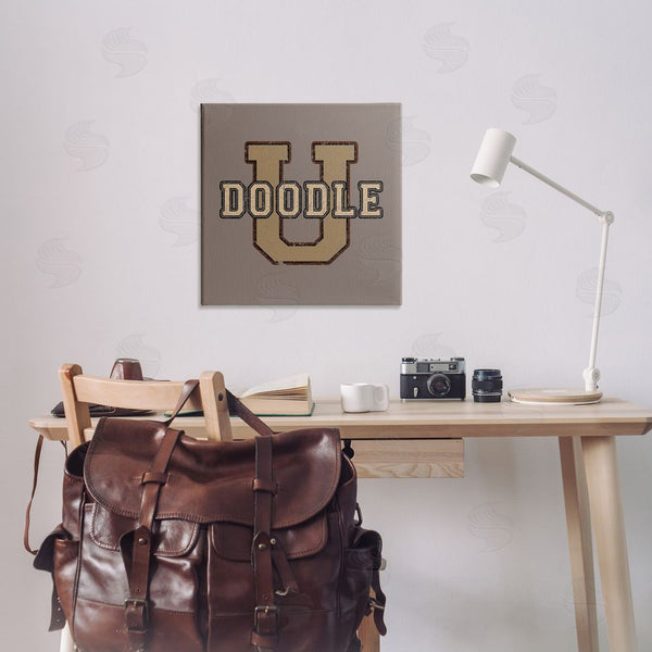 Stupell Industries Spirit Animals/Life Is High | Vintage Doodle U Wall Art