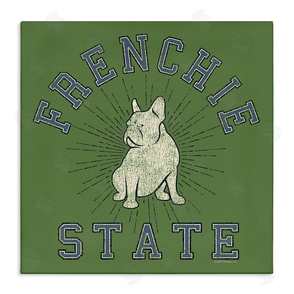 stupell industries Spirit Animals/Life Is High | Vintage Frenchie State Wall Art