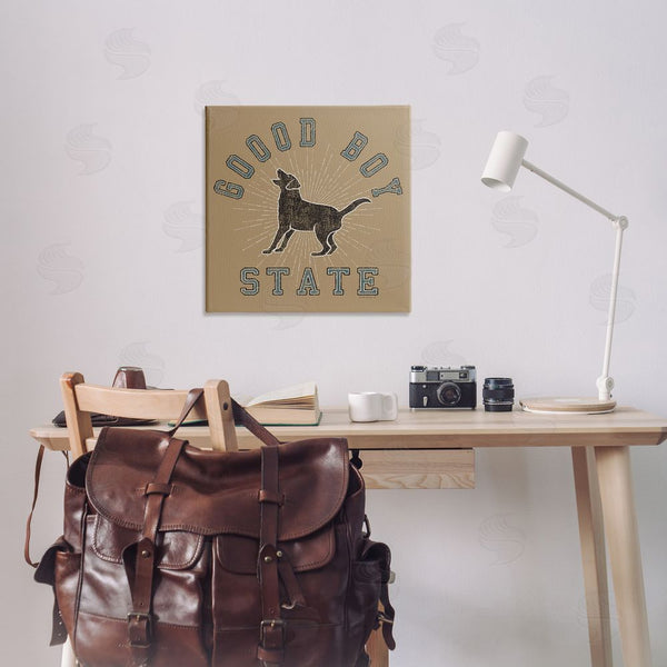 Stupell Industries Spirit Animals/Life Is High | Vintage Good Boy State Wall Art