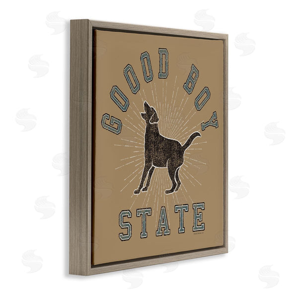 Stupell Industries Spirit Animals/Life Is High | Vintage Good Boy State Wall Art