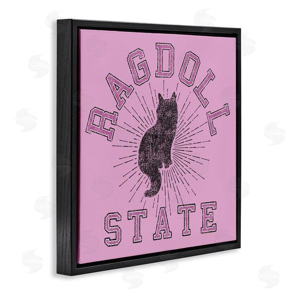 Stupell Industries Spirit Animals | Ragdoll Cat State Wall Art