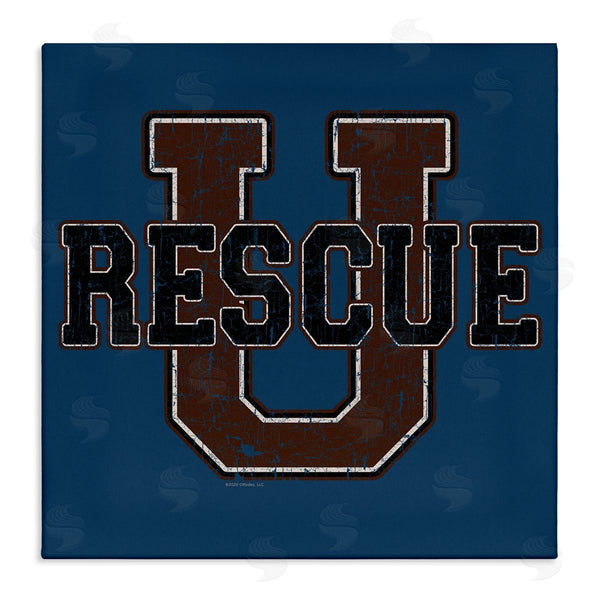 stupell industries Spirit Animals | Rescue U Vintage Varsity Wall Art