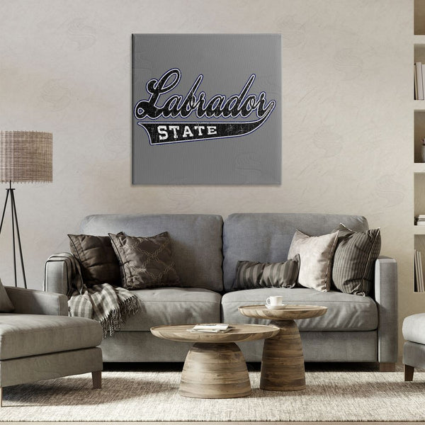 Stupell Industries Spirit Animals | Varsity Labrador State College Wall Art