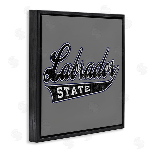 Stupell Industries Spirit Animals | Varsity Labrador State College Wall Art