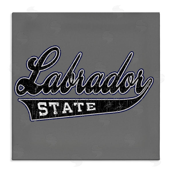 stupell industries Spirit Animals | Varsity Labrador State College Wall Art
