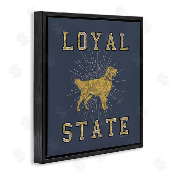 Stupell Industries Spirit Animals | Varsity Loyal State Wall Art