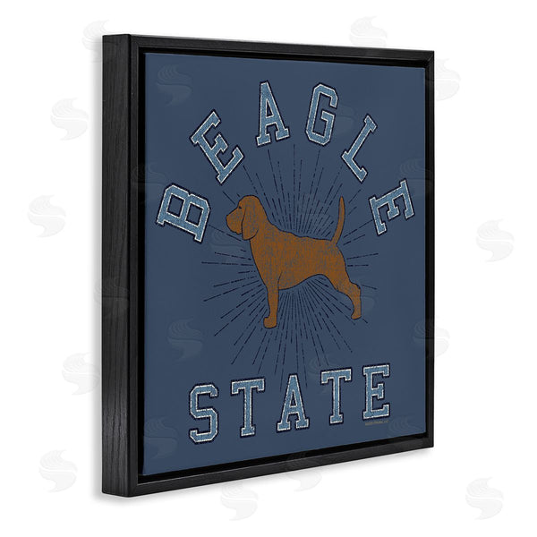 Stupell Industries Spirit Animals | Vintage Beagle State Wall Art